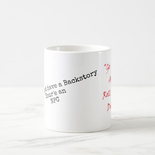 Mug Just an NPC (Centre)