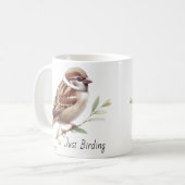 Mug Just Birding Sparrow (Devant gauche)