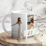 Mug "Just Breathe" Photo Collage Cadeau<br><div class="desc">Trouvez de la sérénité dans chaque gorgée avec le "Just Breathe" Photo Collage Gift Coffee Mug. Cette tasse élégante comporte l'expression apaisante "Just Breathe", qui vous rappelle de faire une pause et de profiter des petits moments de la vie. Customisez la tasse avec un collage de vos photos préférées, créant...</div>