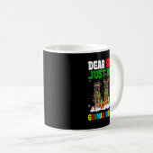 Mug Just Bring German Shepherds Xmas Three Santa Reind (Devant droit)