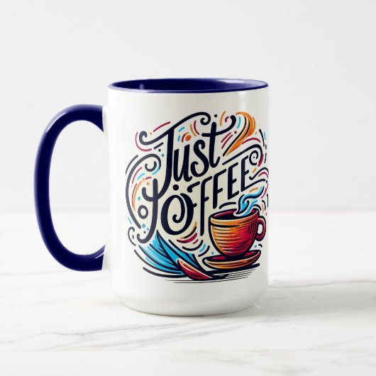 Mug Just Coffee (Gauche)