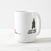 Mug Just en mode chill (Devant droit)