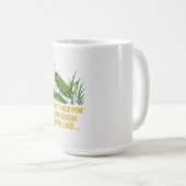 Mug "Just Hoppin’ Funny Grasshopper Art" (Devant droit)