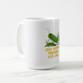 Mug "Just Hoppin’ Funny Grasshopper Art" (Devant gauche)