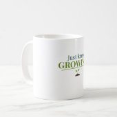 Mug Just Keep Growing Plant Lover– Gardening & Nature  (Devant gauche)