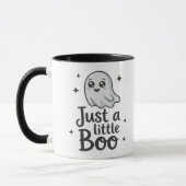Mug Just Little Boo Funny Design (Gauche)