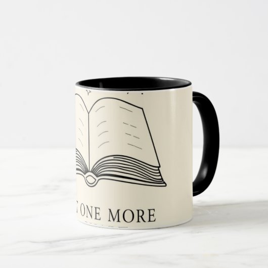 Mug Just One More Chapter - Cozy Book Love (Devant droit)