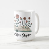 Mug Just One More Chapter – Floral Book Lover (Devant droit)