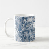 Mug just pigs cobalt denim (Gauche)