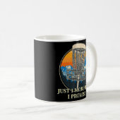 Mug Juste 1 Plus Disque De Golf Disques Citations De G (Devant droit)