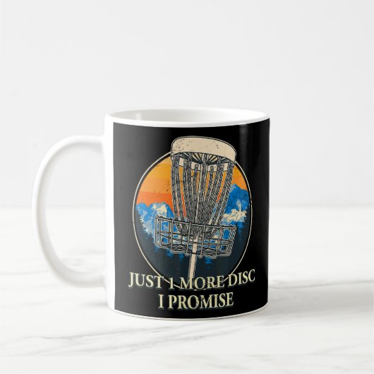 Mug Juste 1 Plus Disque De Golf Disques Citations De G (Gauche)