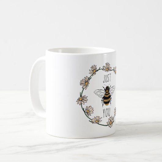 Mug Juste Abeille-Toi | Auto-soins | (Devant gauche)