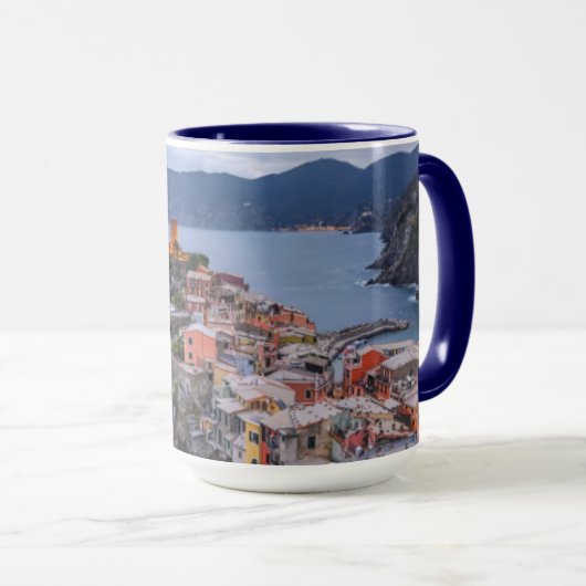 Mug Juste après le coucher du soleil | Vernazza, (Devant droit)