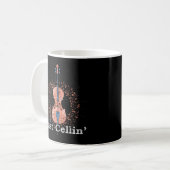 Mug Juste Cellin Joueur Cello Musicien Cellist Cello (Devant gauche)
