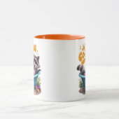 Mug Juste Cooning Mischievous Raccoons Bath Adventure (Centre)