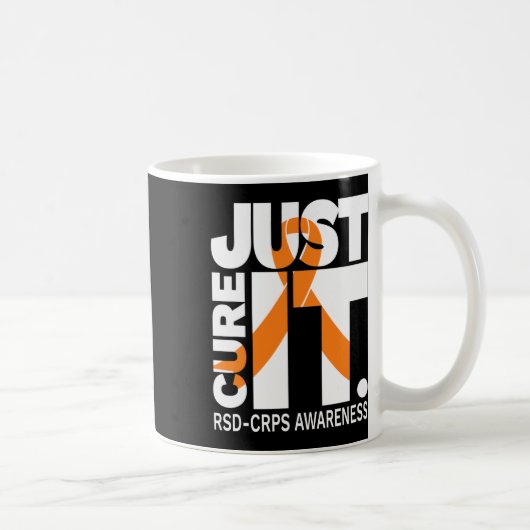 Mug Juste Cure Rsd Crps Sensibilisation Ruban Blanc Te (Droite)