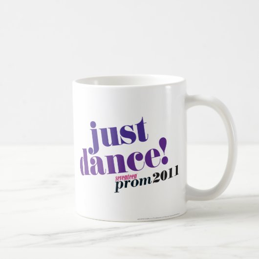 Mug Juste danse - pourpre (Droite)