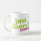 Mug Juste danse - vert (Gauche)