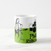 Mug Juste de phase sur la tache (Centre)