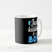 Mug Juste De Tirer C'Est Un Garçon Genre Reveal Parti (Devant droit)