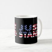 Mug Juste debout pour le drapeau américain (Devant droit)
