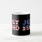 Mug Juste debout pour le drapeau américain (Centre)