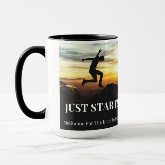 MUG JUSTE DÉBUT ! (Gauche)