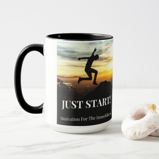 MUG JUSTE DÉBUT ! (Avec donut)