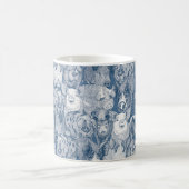 Mug juste des cochons cobalt denim (Centre)