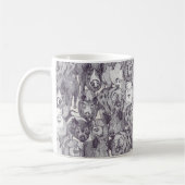 Mug juste des cochons mûre blanc intense (Gauche)