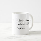 Mug Juste des conversations de bureau (Devant droit)
