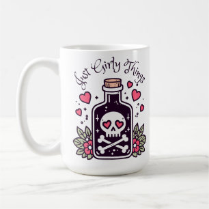 Mug Juste des petites filles Poison Bouteille Drôle Ha