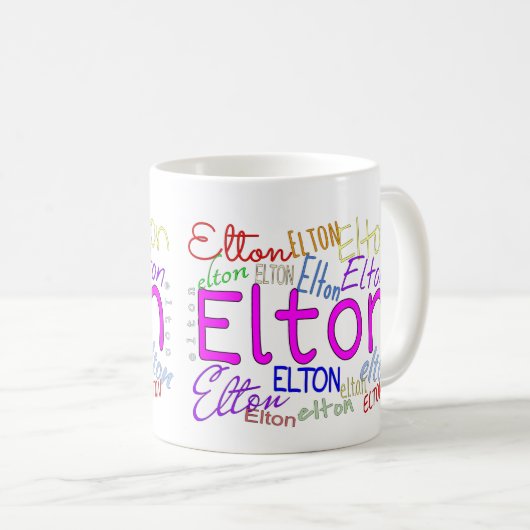 Mug Juste Elton (Devant droit)