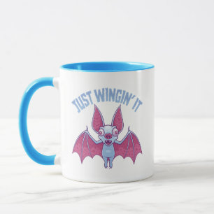 Mug Juste en Battant des Ailes Chauve-Souris Albinos D