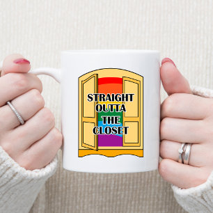 Mug Juste En Dehors Du Closet