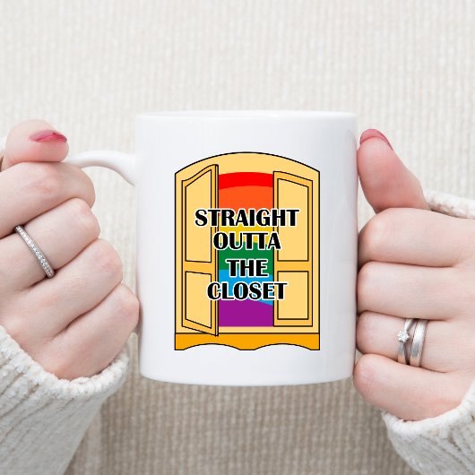 Mug Juste En Dehors Du Closet