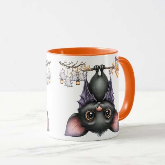 Mug Juste en train de traîner, Bats (Devant droit)