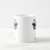 Mug Juste Essaie Mon Visage, Des Yeux Fabuleux Visage  (Centre)