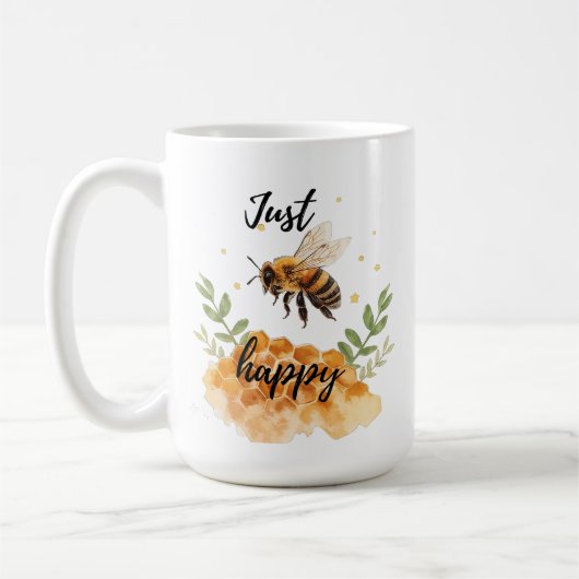 Mug Juste être heureux (Gauche)