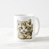 Mug Juste être un adorable petit chaton (Devant droit)
