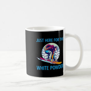 Mug Juste Ici Pour La Poudre Blanche Retro 90s 80s Sno