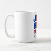 Mug Juste Ici Pour Le Feu D'Artifice Drôle Pour Deux (Gauche)