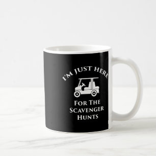 Mug Juste ici pour les chasses au trésor en boucle aut