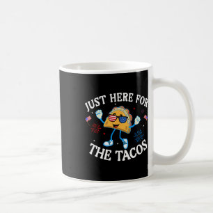 Mug Juste Ici Pour Les Tacos Sungles Drôle 4 juillet
