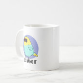 Mug Juste L'Aile C'Amusant Jeux D'Oiseaux (Devant gauche)