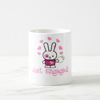 Mug Juste lapin mignon engagé w/Ring !