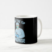 Mug Juste Le Conseil Que Je Promets - Endoscopie, Colo (Devant droit)