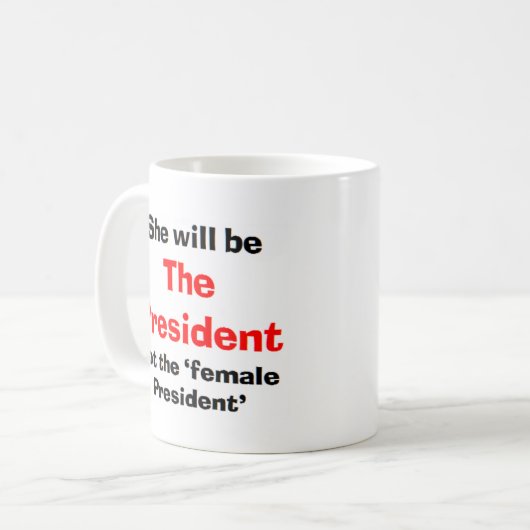 Mug juste le président (Devant gauche)
