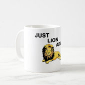 MUG JUSTE LION AUTOUR (Devant gauche)