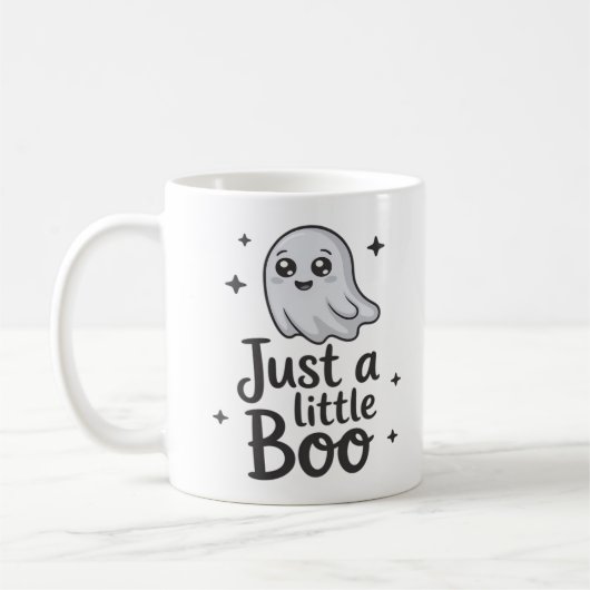 Mug Juste Little Boo Création Drôle (Gauche)